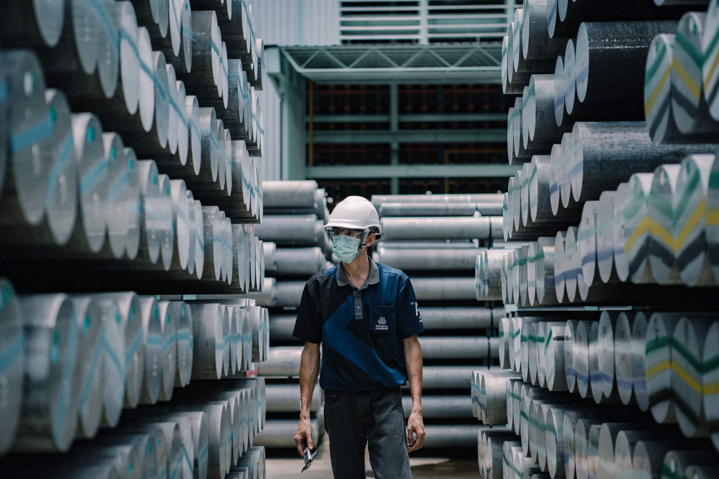 Thai Metal aluminum billet storage facility